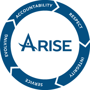 Arise Logo Blue