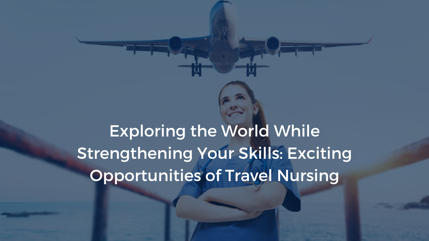 Image of a nurse contemplating travel opportunities, representing the theme of 'Explore the World: Exciting Opportunities of Travel Nursing