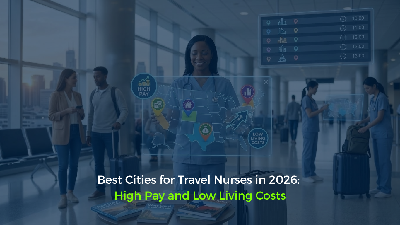 Best Cities for Travel Nurses in 2026: High Pay and Low Living Costs