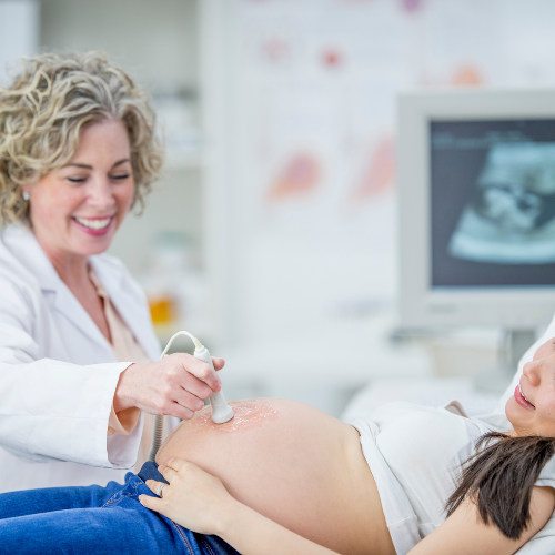 Antepartum Nurse Helping Patient