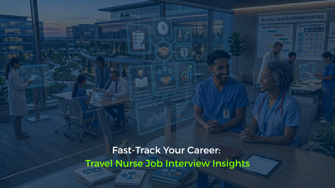 Fast-Track Your Career: Travel Nurse Job Interview Insights