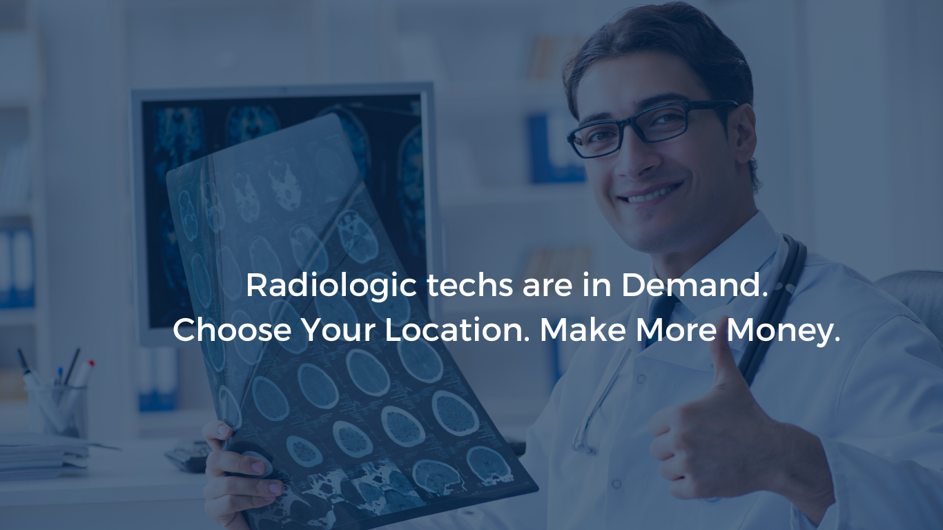 Image of a Radiologic Technician in a Medical Setting, representing the demand and career opportunities in the field.