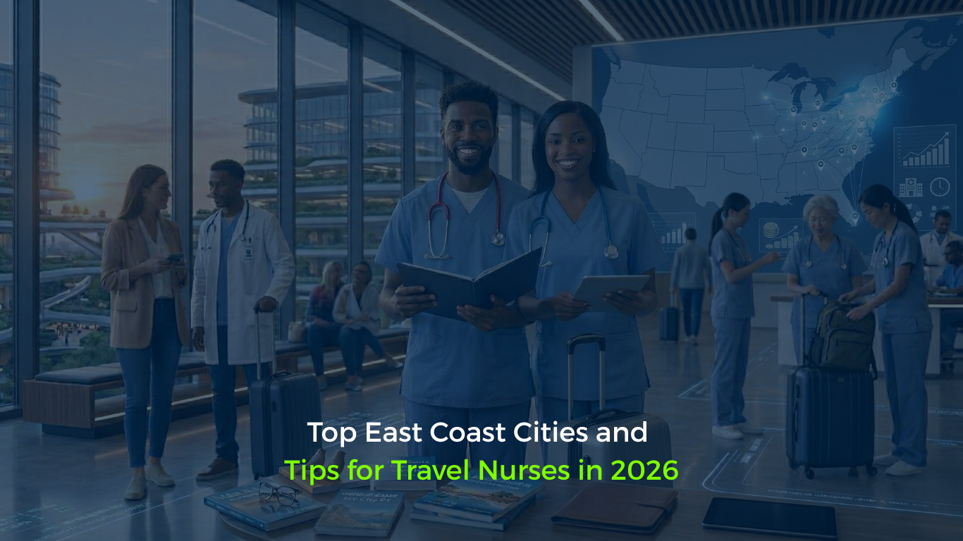 Top East Coast Cities and  Tips for Travel Nurses in 2026