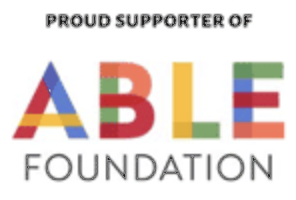 Proud supporter of ABLE Foundation