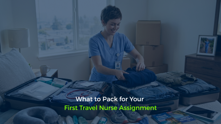 What to Pack for Your First Travel Nurse Assignment